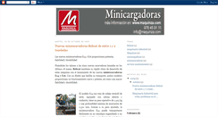 Desktop Screenshot of minicargadoras-maquinza.blogspot.com