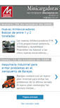 Mobile Screenshot of minicargadoras-maquinza.blogspot.com