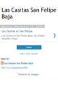 Mobile Screenshot of lascasitassanfelipebaja.blogspot.com