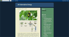 Desktop Screenshot of ah-alternativeenergy.blogspot.com