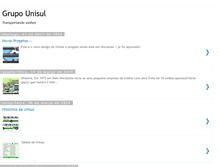 Tablet Screenshot of grupounisul.blogspot.com
