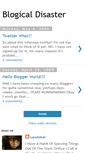 Mobile Screenshot of blogicaldisaster.blogspot.com
