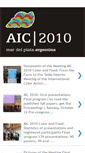 Mobile Screenshot of aic2010.blogspot.com