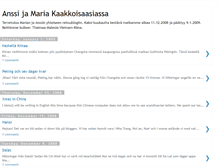 Tablet Screenshot of marianssi.blogspot.com