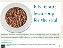 Tablet Screenshot of bbtrout.blogspot.com