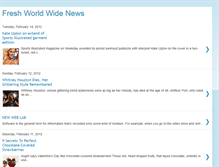 Tablet Screenshot of freshworldwidenews.blogspot.com