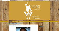 Desktop Screenshot of caduavila.blogspot.com