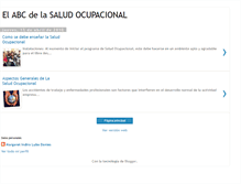 Tablet Screenshot of abcdelasaludocupacional.blogspot.com