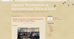 Desktop Screenshot of indianenvironmentalngos.blogspot.com