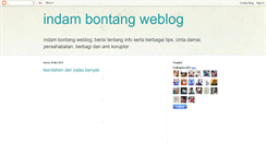 Desktop Screenshot of indam-bontang.blogspot.com