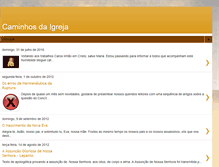 Tablet Screenshot of caminhosdaigreja.blogspot.com