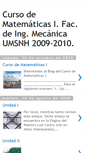 Mobile Screenshot of cursodematematicas1mecanica.blogspot.com