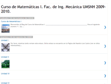 Tablet Screenshot of cursodematematicas1mecanica.blogspot.com