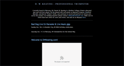 Desktop Screenshot of dwkeating.blogspot.com