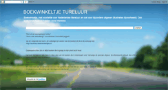 Desktop Screenshot of boekwinkeltjetureluur.blogspot.com