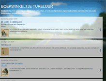 Tablet Screenshot of boekwinkeltjetureluur.blogspot.com