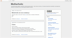 Desktop Screenshot of motherholic.blogspot.com