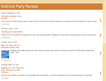 Tablet Screenshot of kidzonepartyrentals.blogspot.com