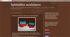 Desktop Screenshot of habitablesmodulares.blogspot.com