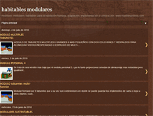 Tablet Screenshot of habitablesmodulares.blogspot.com