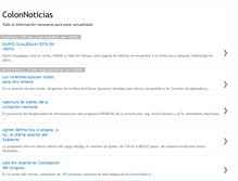 Tablet Screenshot of colonnoticias.blogspot.com