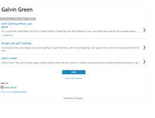 Tablet Screenshot of galvingreen.blogspot.com