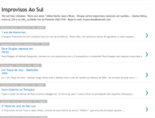 Tablet Screenshot of improvisosaosul.blogspot.com