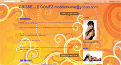 Desktop Screenshot of grissellegomezmodel2.blogspot.com