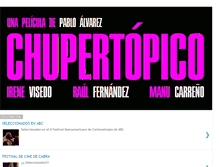 Tablet Screenshot of chupertopico.blogspot.com