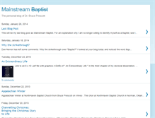 Tablet Screenshot of mainstreambaptist.blogspot.com