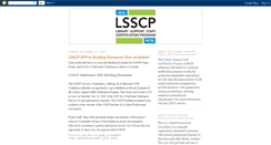 Desktop Screenshot of lsscp.blogspot.com