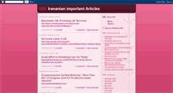 Desktop Screenshot of iransecrete.blogspot.com
