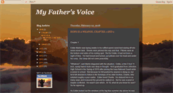 Desktop Screenshot of my-fathersvoice.blogspot.com