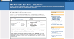 Desktop Screenshot of groundwar.blogspot.com