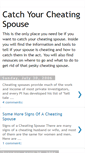 Mobile Screenshot of catch-your-cheating-spouse.blogspot.com