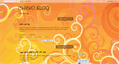 Desktop Screenshot of chieko21x.blogspot.com