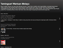 Tablet Screenshot of melayumarah.blogspot.com