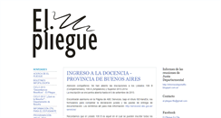 Desktop Screenshot of el-pliegue-filo.blogspot.com
