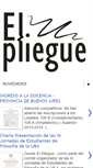 Mobile Screenshot of el-pliegue-filo.blogspot.com