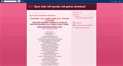 Desktop Screenshot of fullgamesoyunindir.blogspot.com