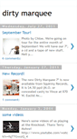 Mobile Screenshot of dirtymarquee.blogspot.com
