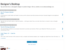 Tablet Screenshot of designersdesktop.blogspot.com