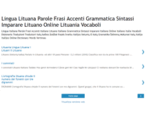Tablet Screenshot of lingualituana.blogspot.com