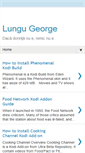 Mobile Screenshot of lungugeorge.blogspot.com