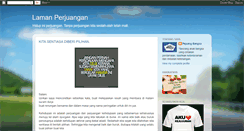 Desktop Screenshot of lamanperjuangan.blogspot.com