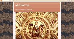 Desktop Screenshot of filosofianaa.blogspot.com