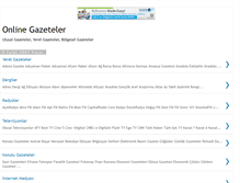 Tablet Screenshot of onlinegazeteler.blogspot.com