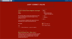 Desktop Screenshot of judycobbe.blogspot.com