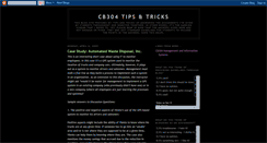 Desktop Screenshot of cb304-tips.blogspot.com