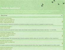 Tablet Screenshot of derecho-ambiental-ujmv.blogspot.com